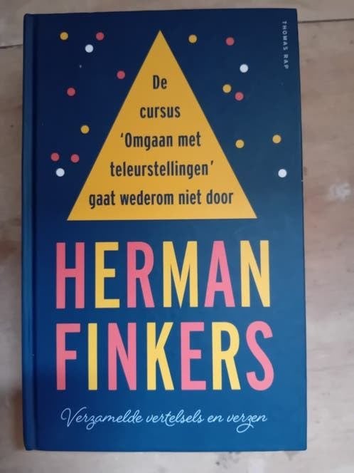 Herman Finkers - De cursus Omgaan met teleurstellingen, Ophalen of Verzenden, Gelezen, Herman Finkers, Verhalen