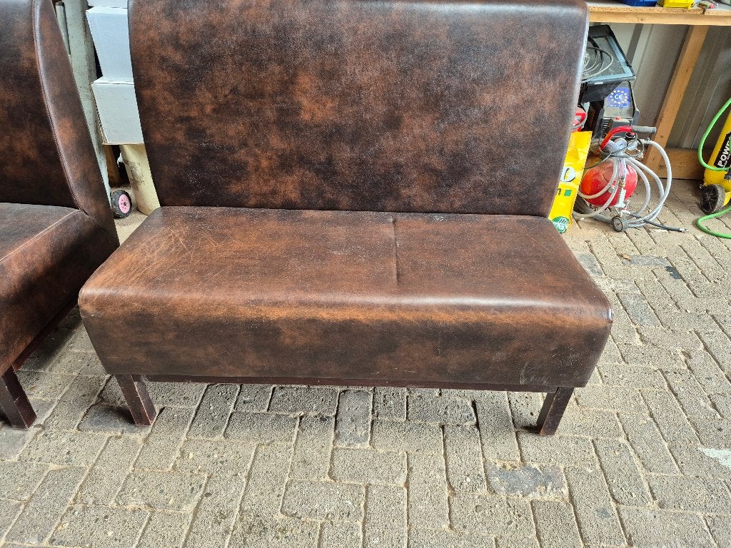 treinbank 1x 2 en enkele zitting, Ophalen, Gebruikt, Minder dan 150 cm