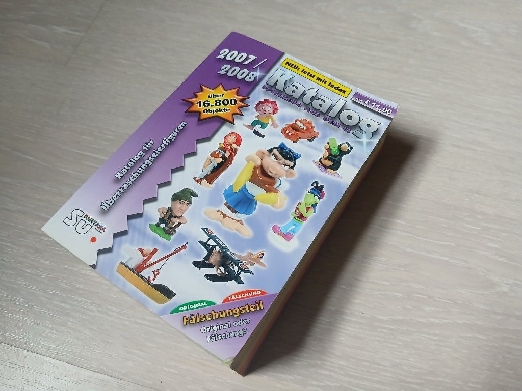 Katalog Spielzeug aus dem Ei 2007/2008 (ALS NIEUW), Michael Steiner, Ophalen of Verzenden, Zo goed als nieuw, Catalogus
