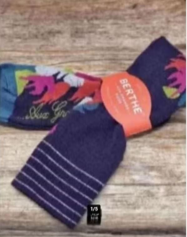 Berthe aux Grands Pieds - Woolblend sokken 35/38 - Nieuw €30, Sokken en Kniesokken, Overige kleuren, Maat 35 t/m 38, Nieuw