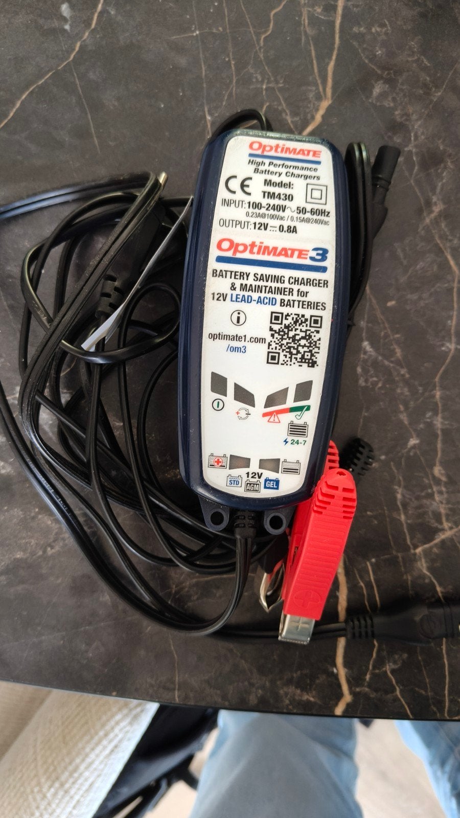 Optimate 3 Acculader - Nieuwstaat, Motoren, Ophalen of Verzenden, Nieuw