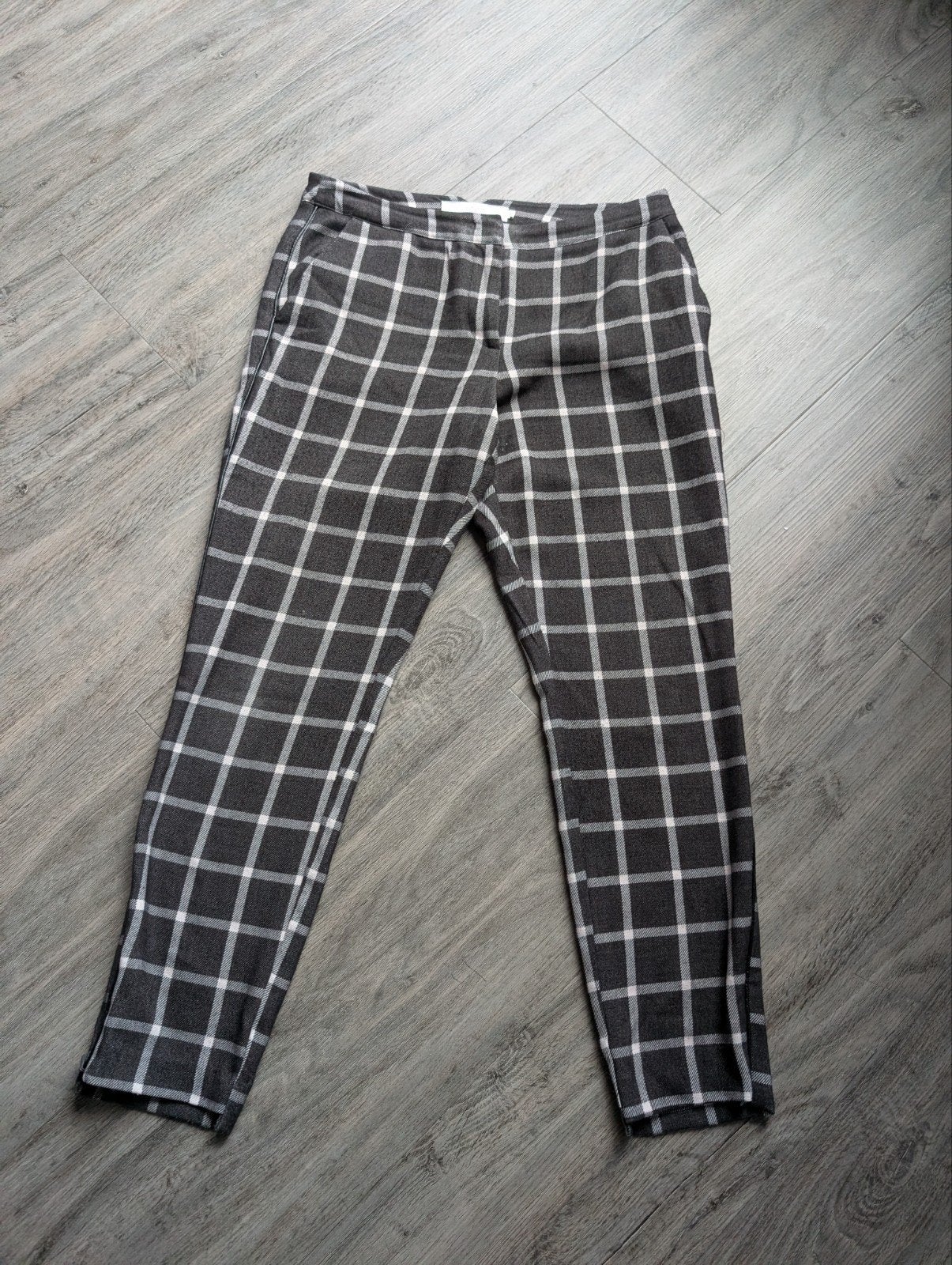 YAYA Dames Broek met Ruitpatroon - Maat 38/40 (M), Maat 38/40 (M), Ophalen of Verzenden, Zo goed als nieuw, Driekwart