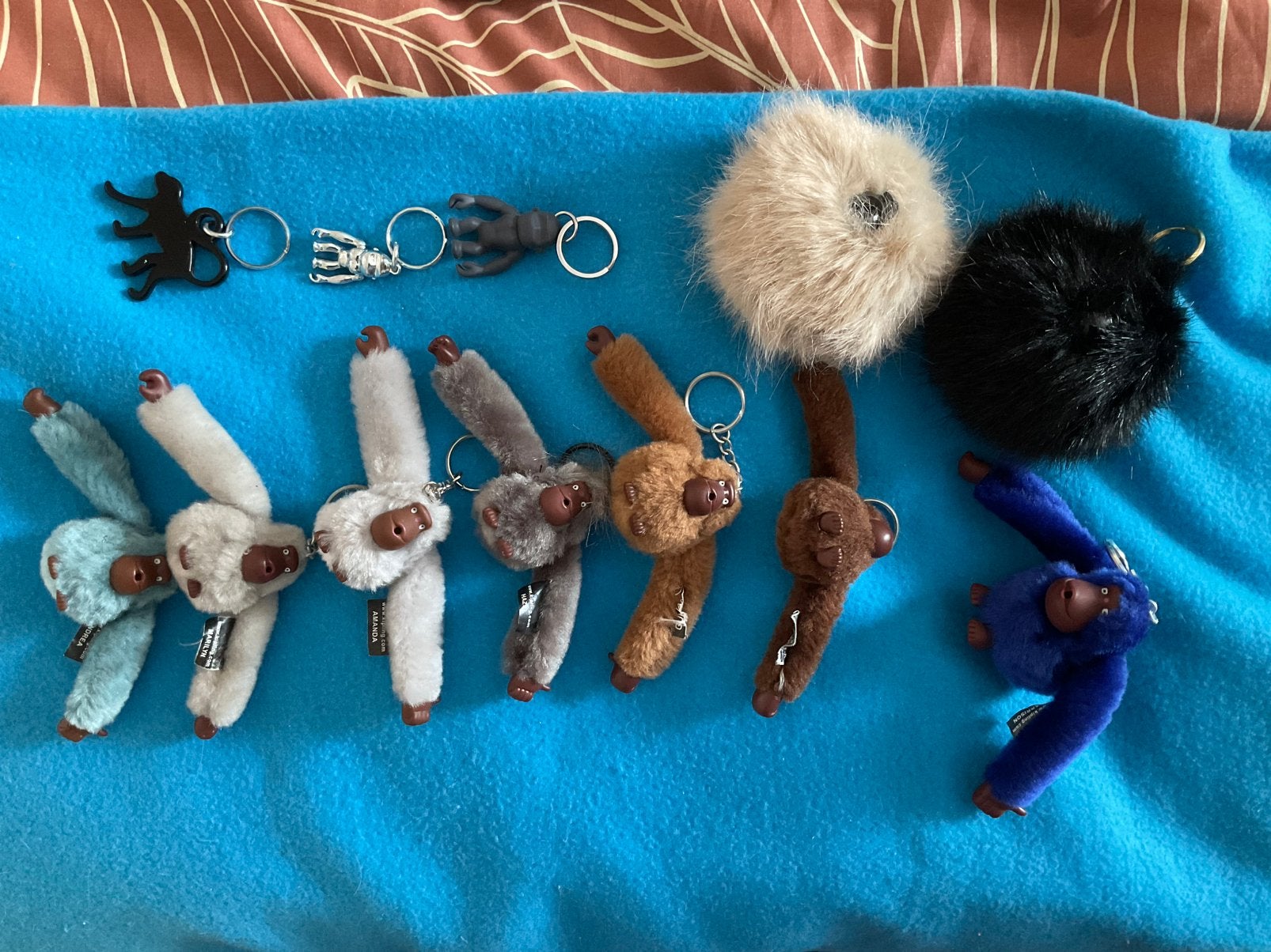 Kipling aapjes diverse soorten en maten, Verzamelen, Sleutelhangers, Zo goed als nieuw, Ophalen of Verzenden