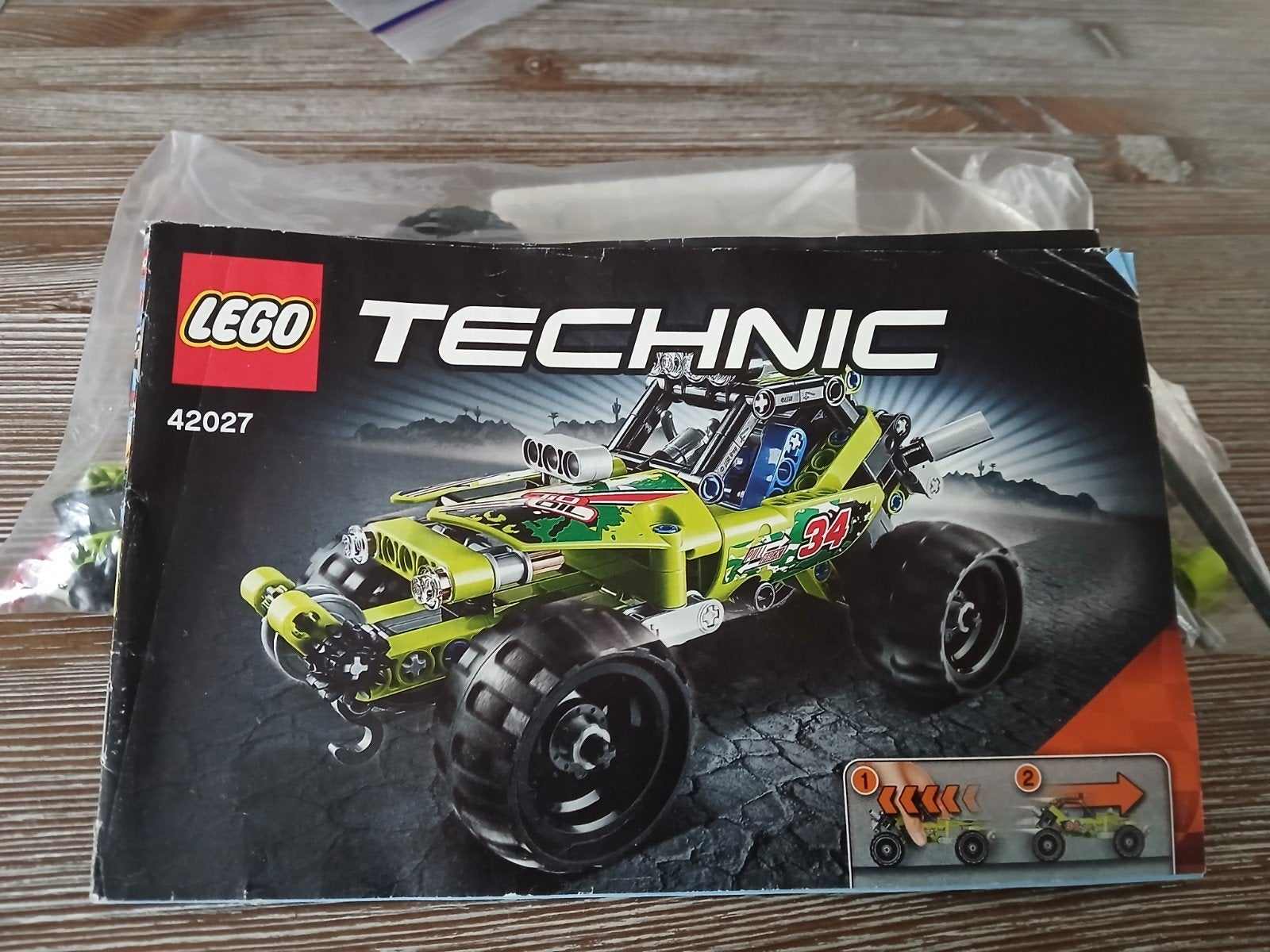 lego technic race 42027, Ophalen, Zo goed als nieuw