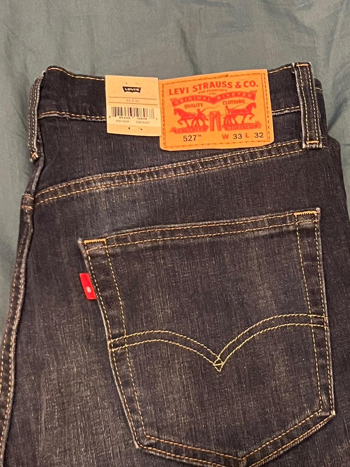 Levis 527 Slim Boot Cut, Ophalen of Verzenden, Nieuw, Blauw, W33 - W34 (confectie 48/50)