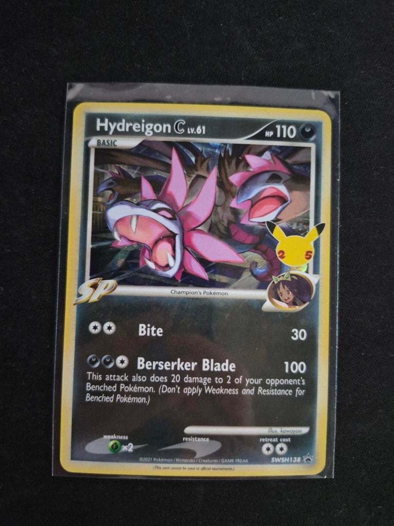 Hydreigon C lv.61 SWSH138, Ophalen of Verzenden, Nieuw, Losse kaart, Foil