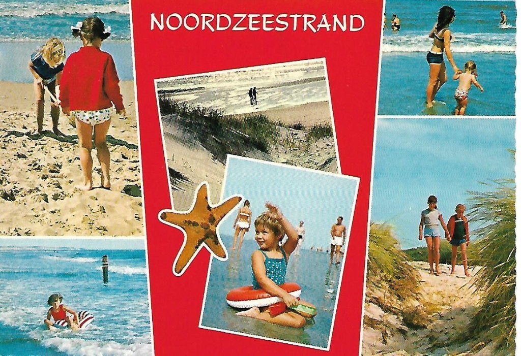 Noordzee- -6-luik., Verzenden, 1960 tot 1980, Ongelopen, Noord-Holland