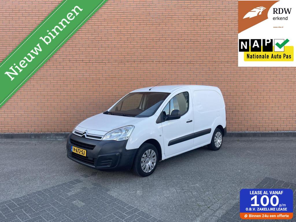 Citroen Berlingo 1.6 BlueHDI 2018 EURO 6 | DBRIEM VV | MARGE, 4 cilinders, Citroën, Origineel Nederlands, Bedrijf