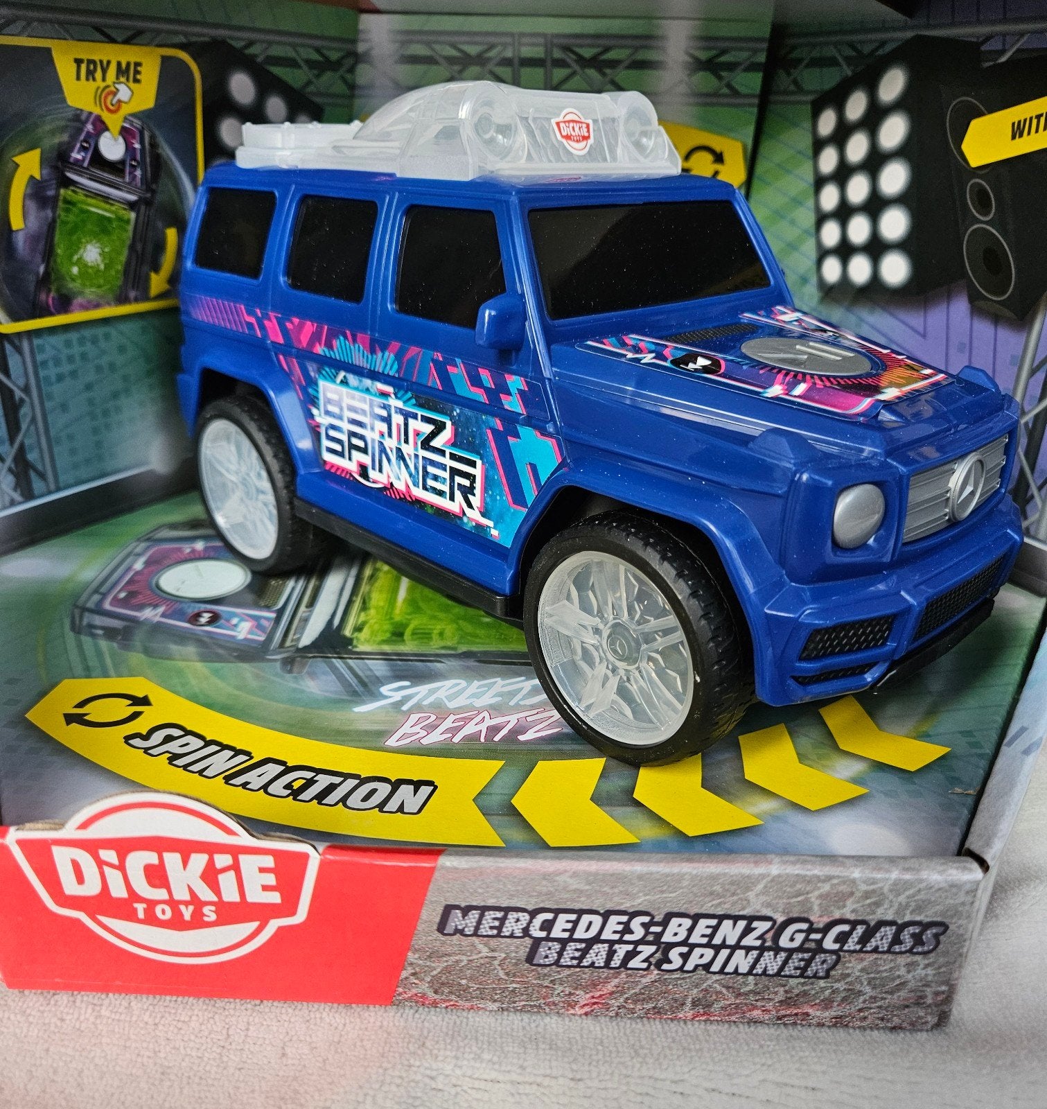 Dickie Toys Mercedes-Benz G-Class Beatz Spinner, Ophalen of Verzenden, Nieuw