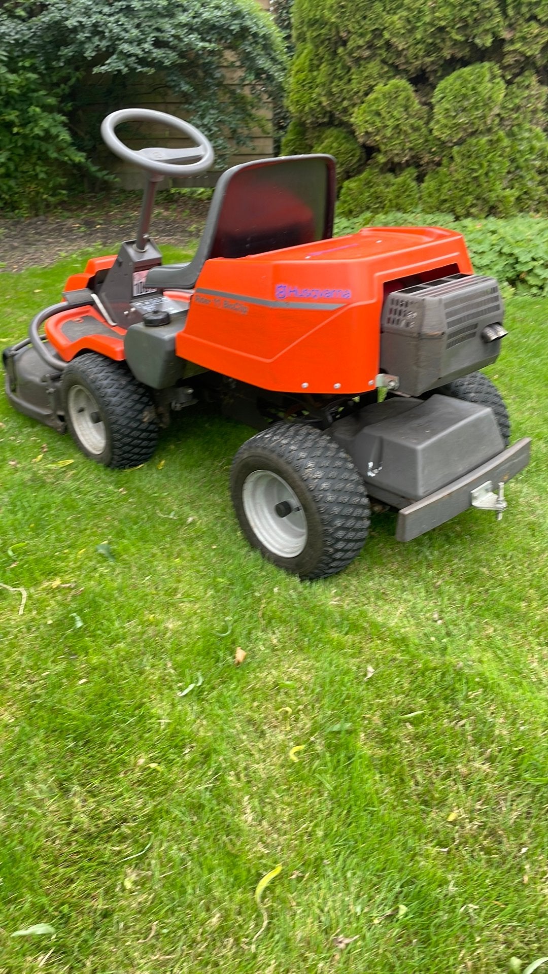 Zitmaaier husqvarna Rider 11 Bioclip., Ophalen, Gebruikt, Versnellingen, 90 tot 120 cm