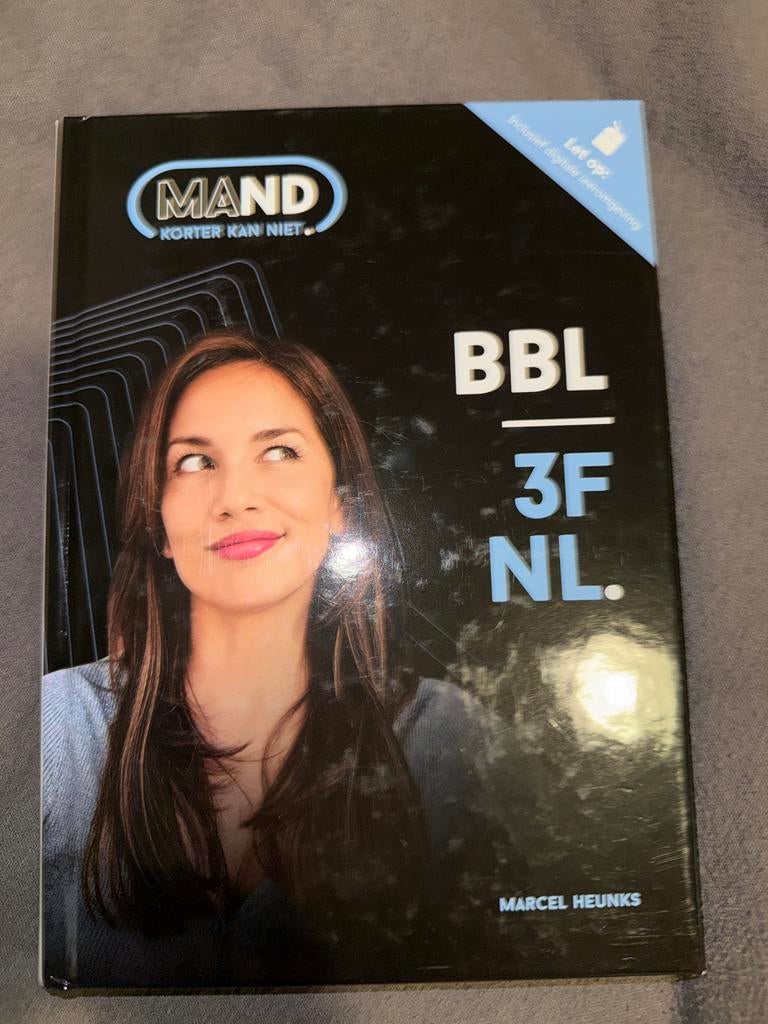 3F BBL Nederlands boek, Boeken, Ophalen of Verzenden, Zo goed als nieuw, Overige niveaus, Nederlands
