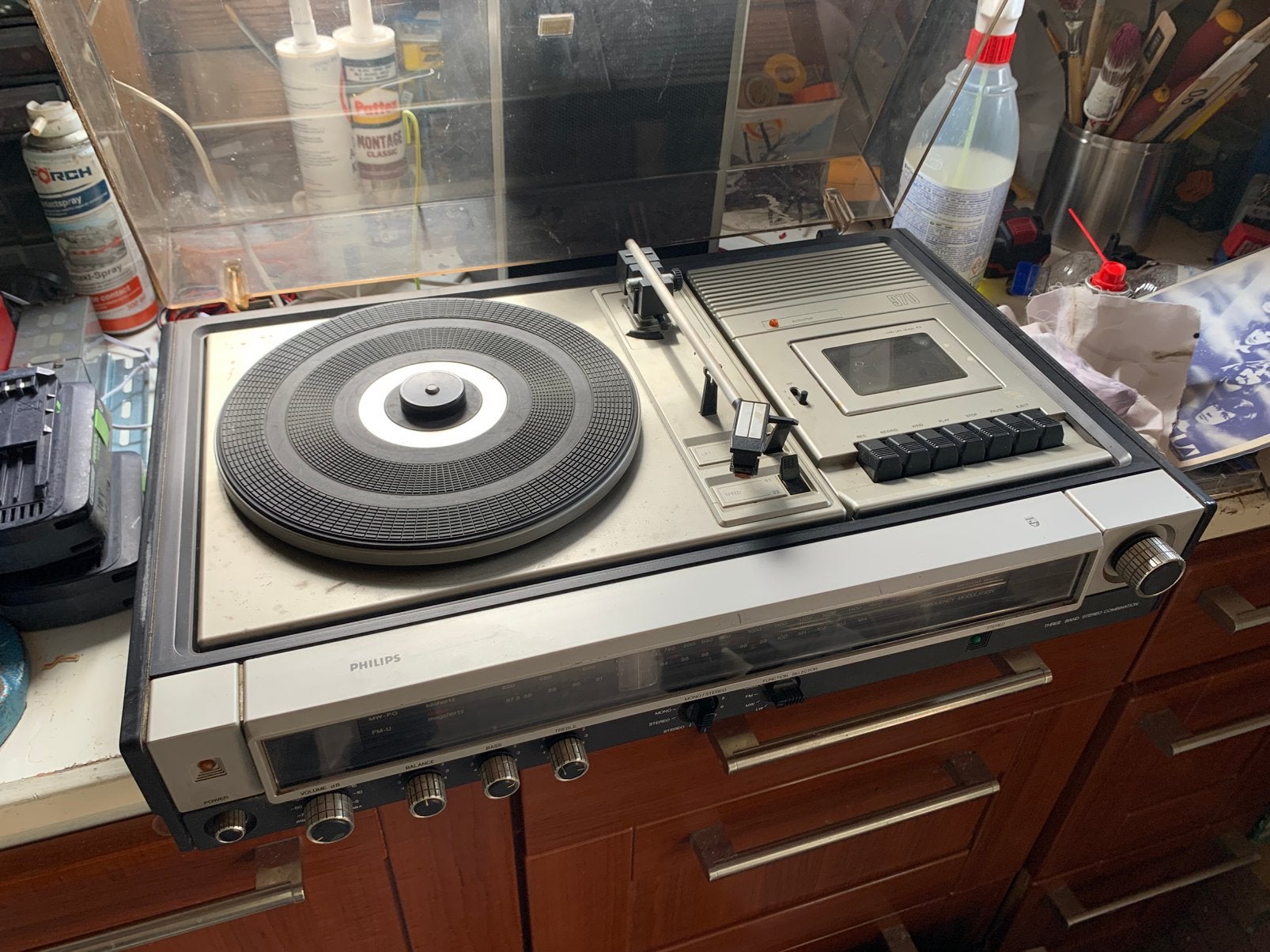 3 in 1 philips 970, Ophalen of Verzenden, Zo goed als nieuw, Philips