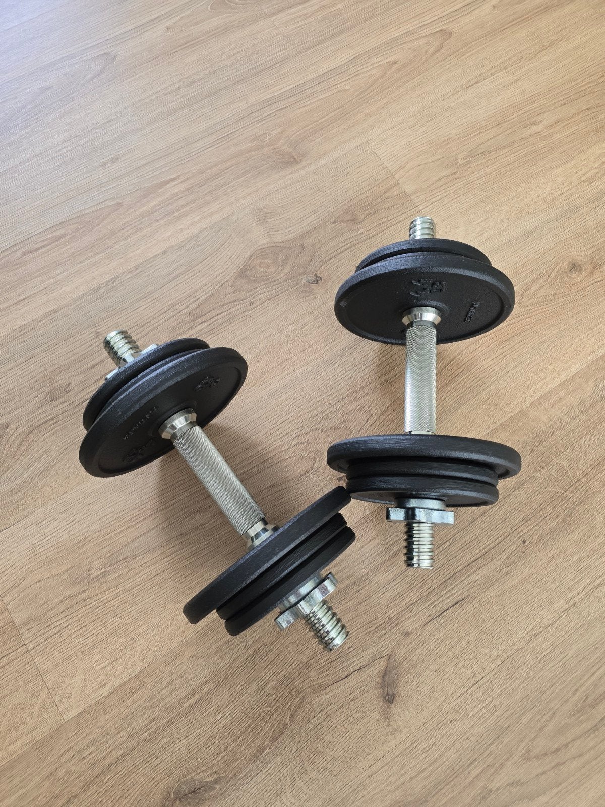 Nieuwe 20kg Verstelbare Dumbbells Halterset, Ophalen, Nieuw, Rug, Halterset