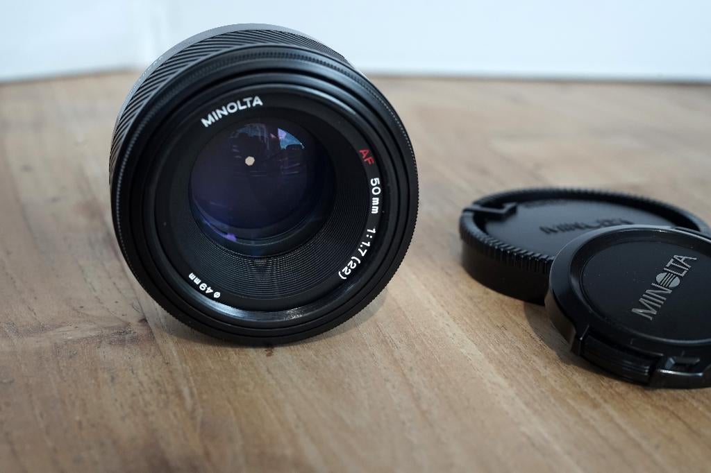 ✅ Minolta AF Prime, 50 mm F 1.7, Minolta A Sony DSLR SLT, Ophalen, Gebruikt, Minolta, Spiegelreflex