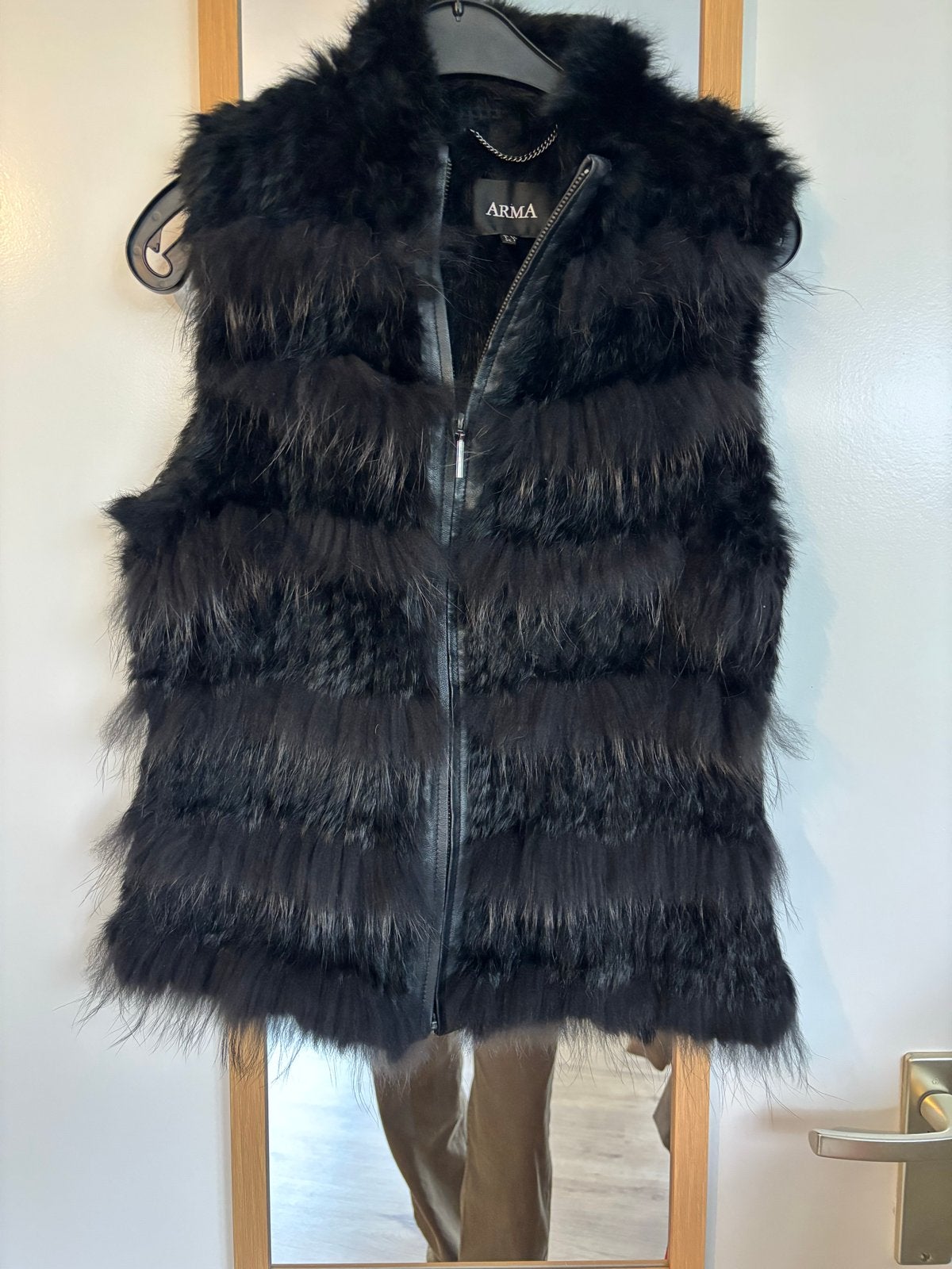 ARMA Bonten Gilet Zwart - Maat 36 (S), Ophalen of Verzenden, Zo goed als nieuw, Maat 36 (S), Zwart
