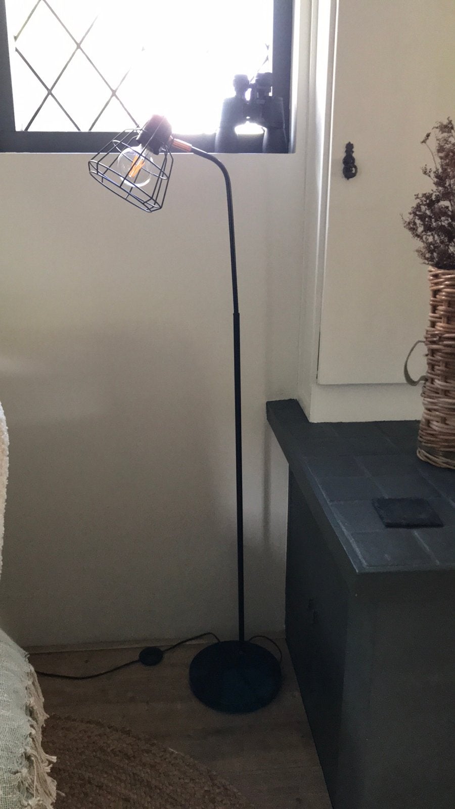Mooie staande lamp, Ophalen of Verzenden, Zo goed als nieuw