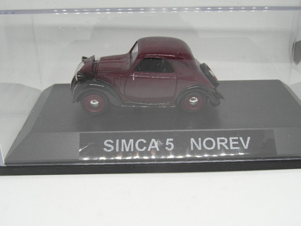 Simca 5  Norev  1:43, Hobby en Vrije tijd, Modelauto's | 1:43, Gebruikt, Auto, Norev, Ophalen of Verzenden