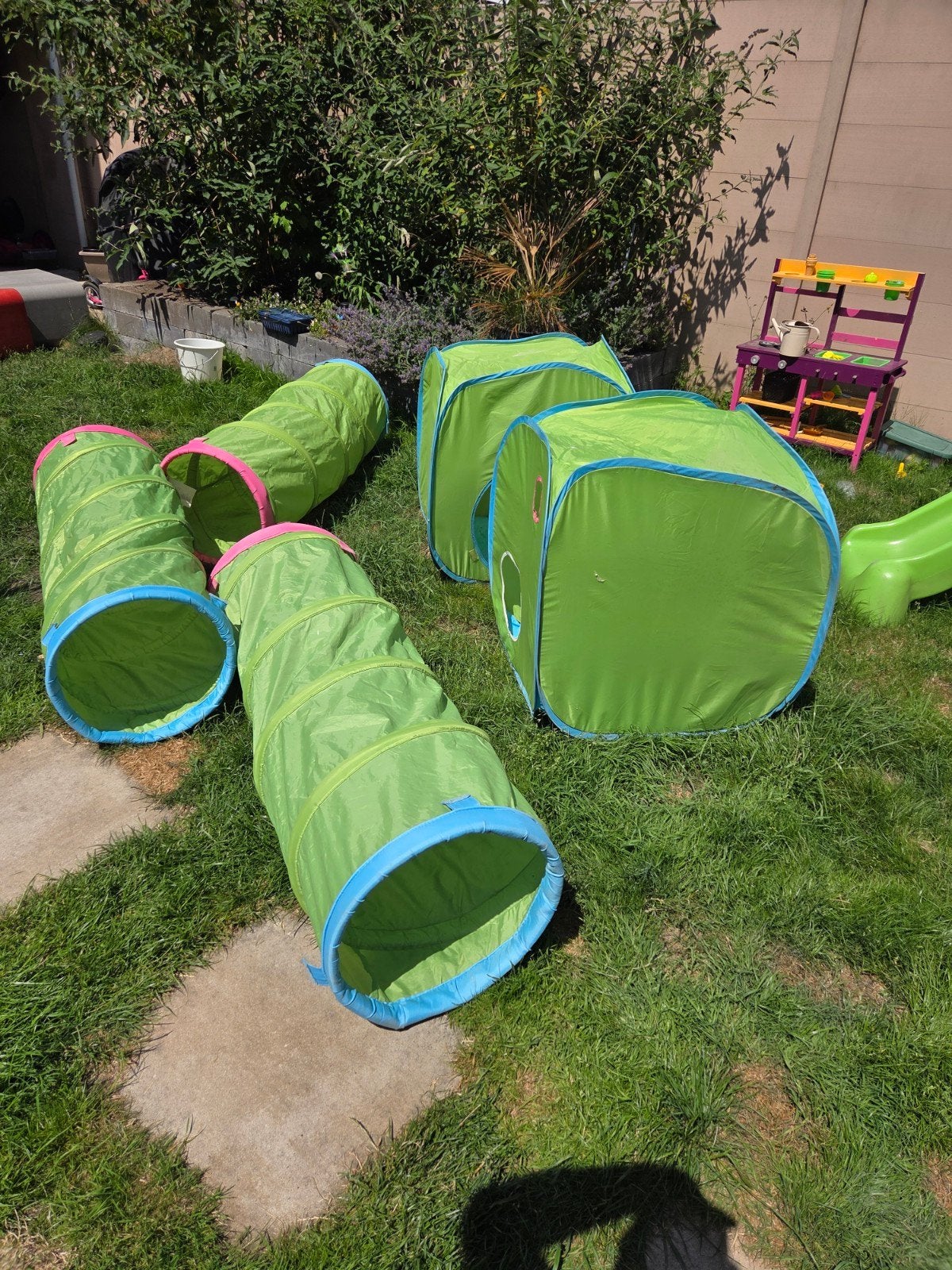 IKEA speeltenten met 3 tunnels, Ophalen, Gebruikt, Overige materialen