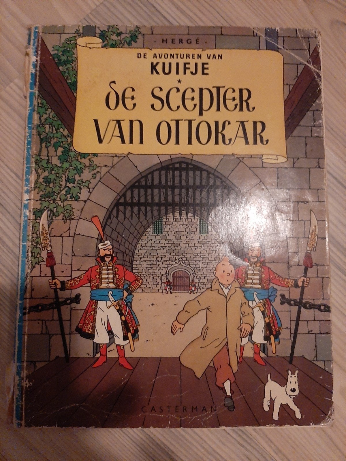 Kuifje: De Scepter van Ottokar - Klassiek stripboek, Ophalen of Verzenden