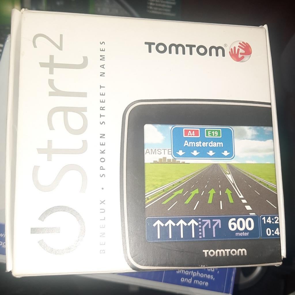 TomTom Start 2 Benelux Navigatiesysteem, Auto diversen, Autonavigatie, Ophalen of Verzenden, Gebruikt