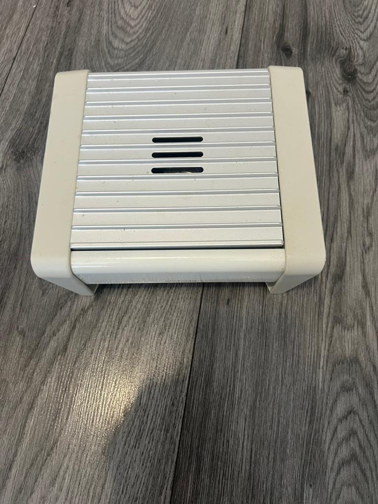 Brabantia Warmhoudplaatje - Wit/Zilver, Ophalen, Overige typen, Zo goed als nieuw, Metaal