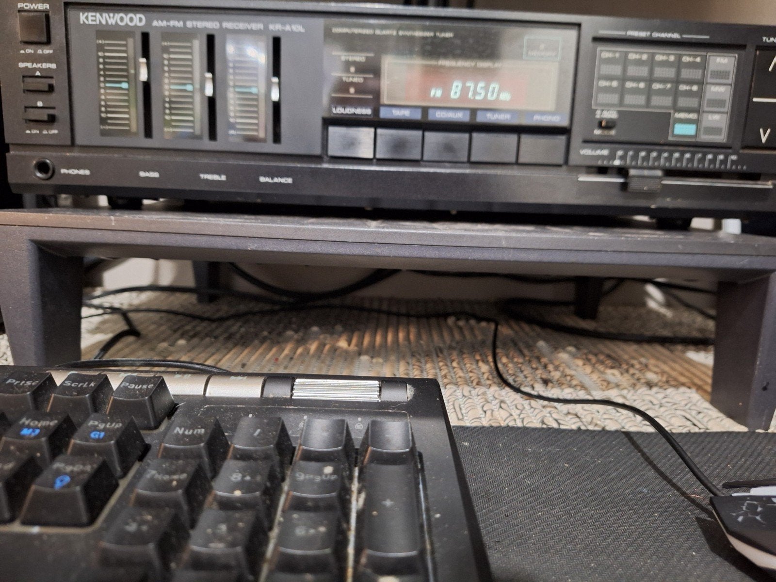 Kenwood versterker, Audio, Tv en Foto, Cassettedecks, Ophalen, Kenwood
