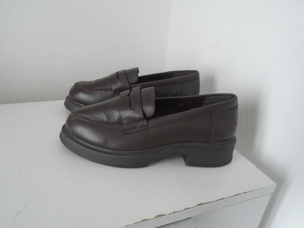 Bonprix Bruin Loafers Schoenen maat 39 ZGAN, Bonprix, Bruin, Verzenden, Instappers