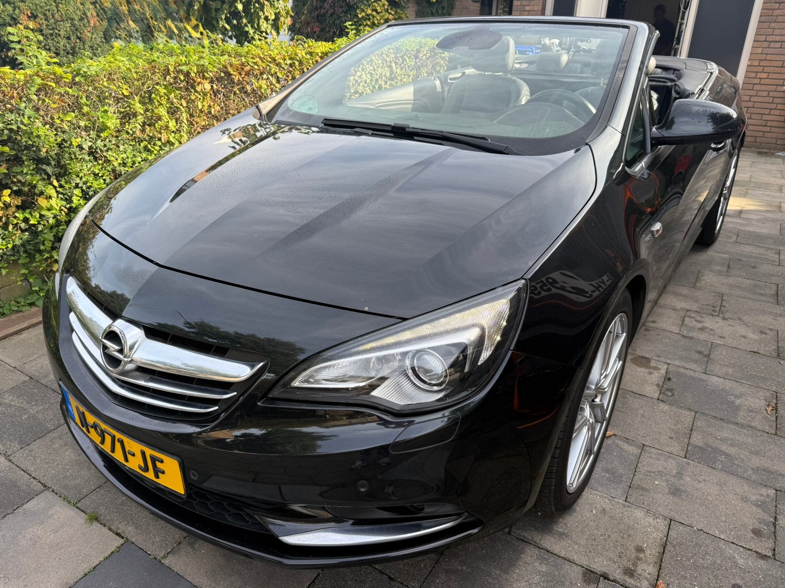 Opel Cascada 1.6 Turbo 125KW AUTOMAAT 2014 zwart leder, Zwart, 4 cilinders, Cabriolet, 4 stoelen