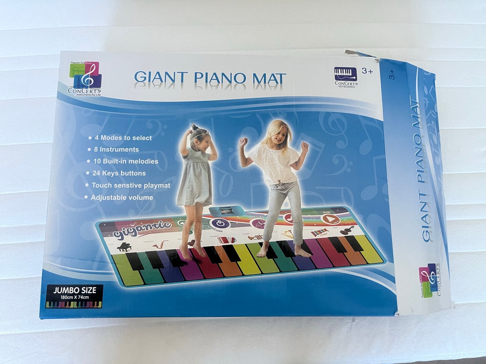 Giant Piano Mat - Zo goed als nieuw, Kinderen en Baby's, Ophalen of Verzenden, Zo goed als nieuw, Jongen of Meisje