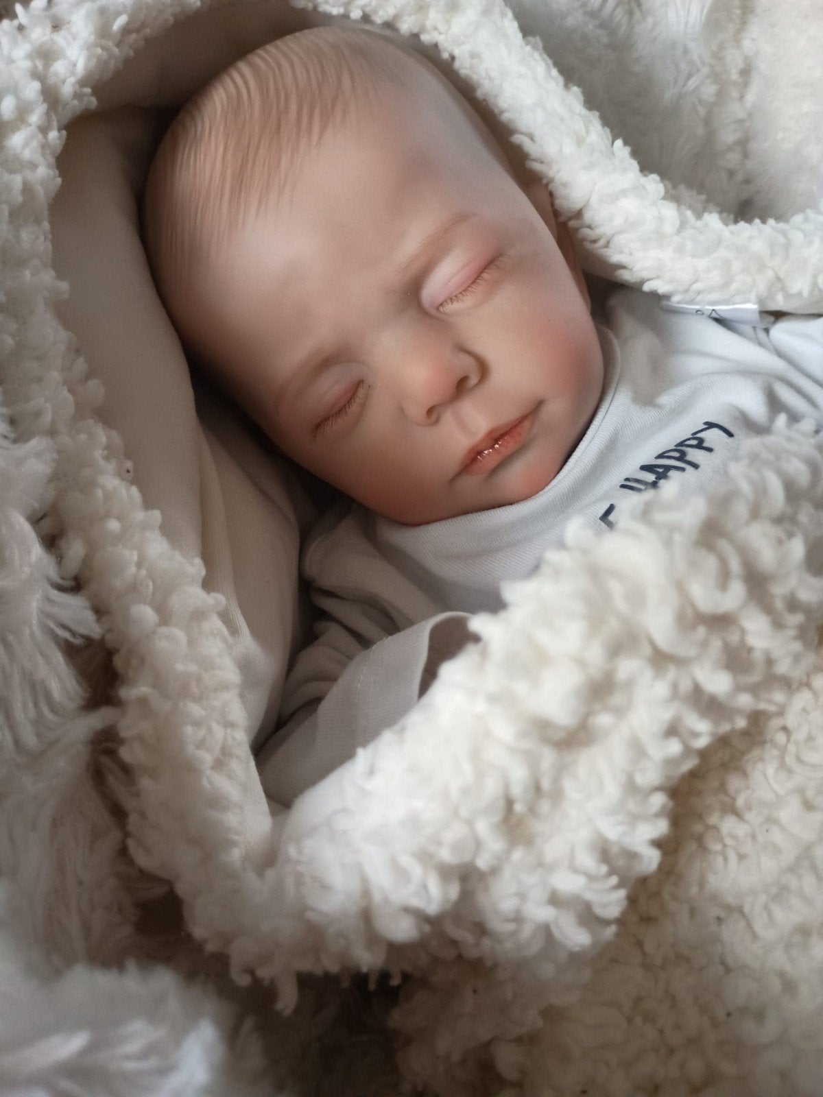 Reborn baby pop Jongetje Dim!, Verzamelen, Poppen, Ophalen of Verzenden, Nieuw, Babypop, Levensecht of Reborn