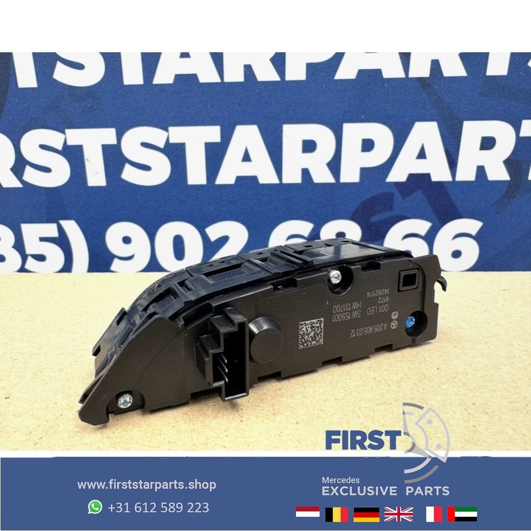 C63 W205 GLC63 W253 pook knop dynamic select uitlaat klep be, Gebruikt, -, Ophalen of Verzenden, -