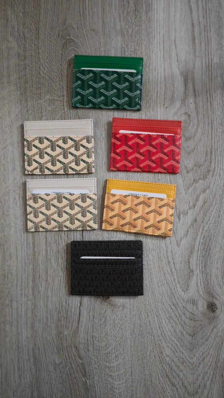 Goyard Stijl Pasjeshouders - Diverse Kleuren, Verzenden, Nieuw, Overige kleuren, Overige merken