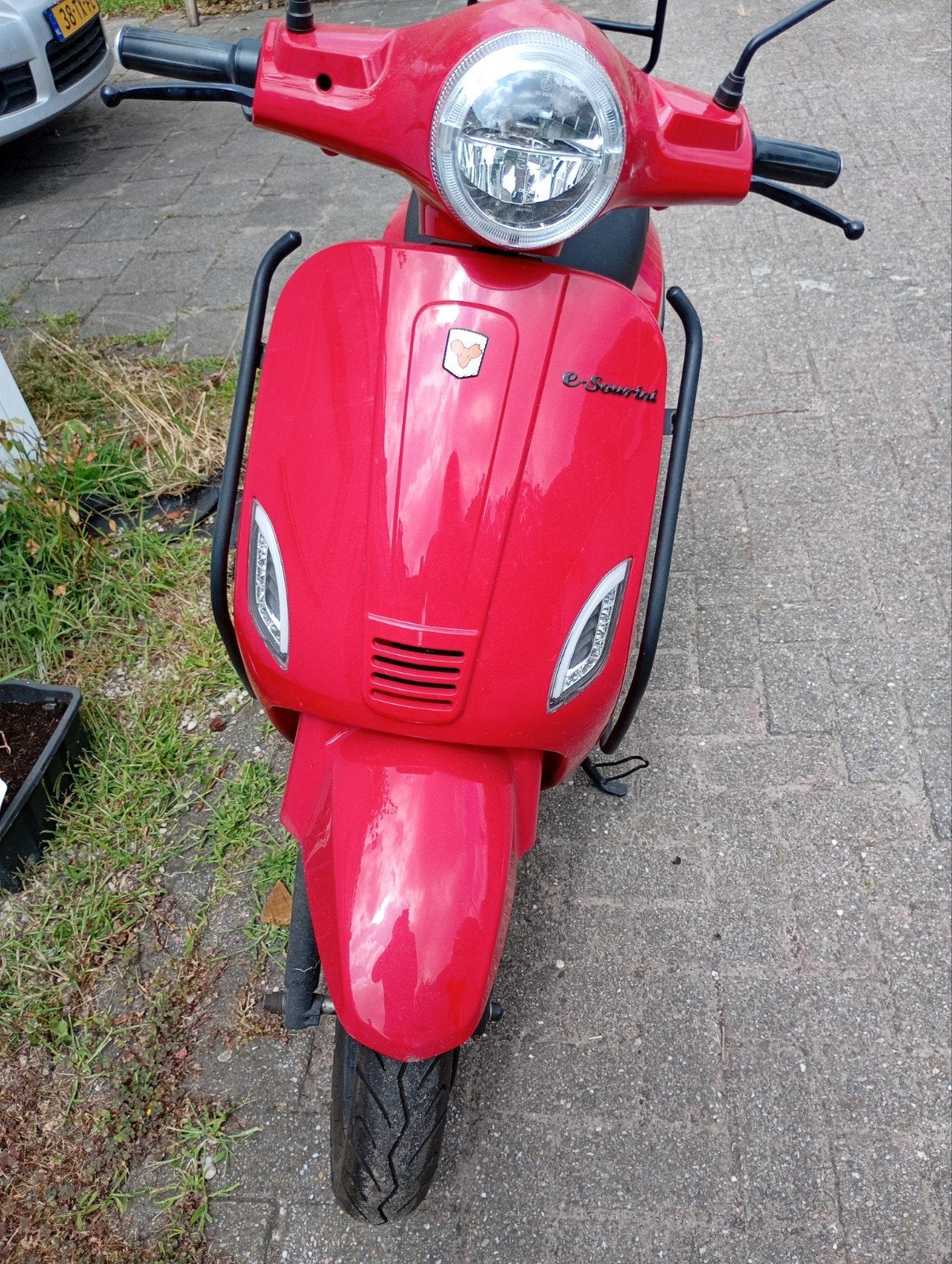 Rode La Souris E-Sourini Elektrische Scooter, Fietsen en Brommers, Snorfietsen en Snorscooters, Ophalen, Zo goed als nieuw, Elektrisch