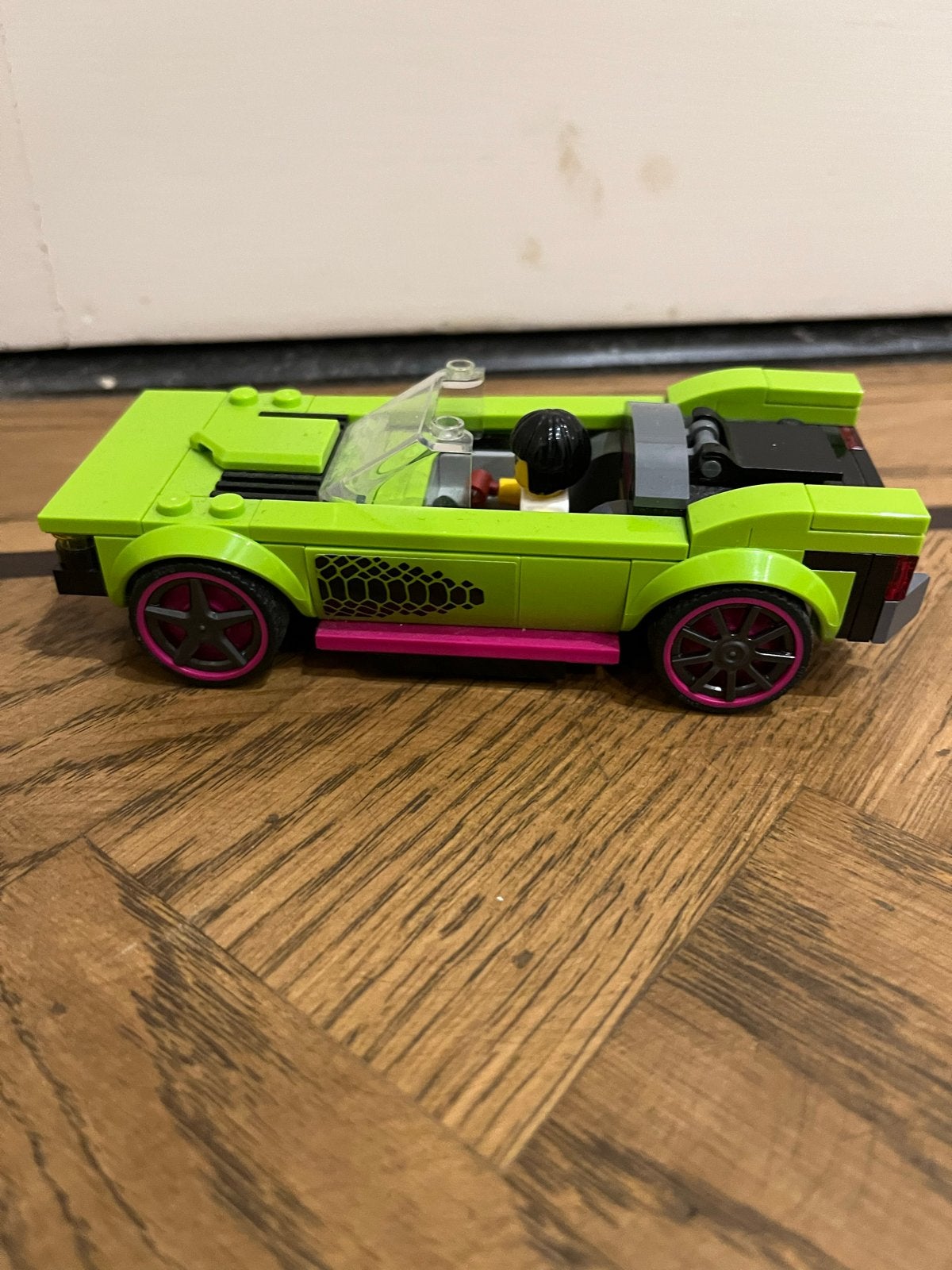 Lego Friends sportwagen met minifiguur, Ophalen of Verzenden, Zo goed als nieuw