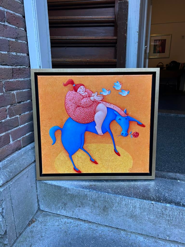 Ada Breedveld schilderij, Antiek en Kunst, Kunst | Schilderijen | Modern, Ophalen of Verzenden