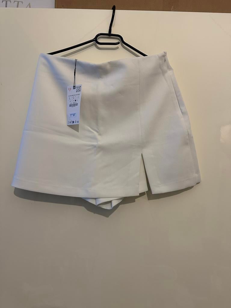 Zara skort wit maat L, Kleding | Dames, Rokken, Ophalen, Wit, Maat 42/44 (L), Nieuw