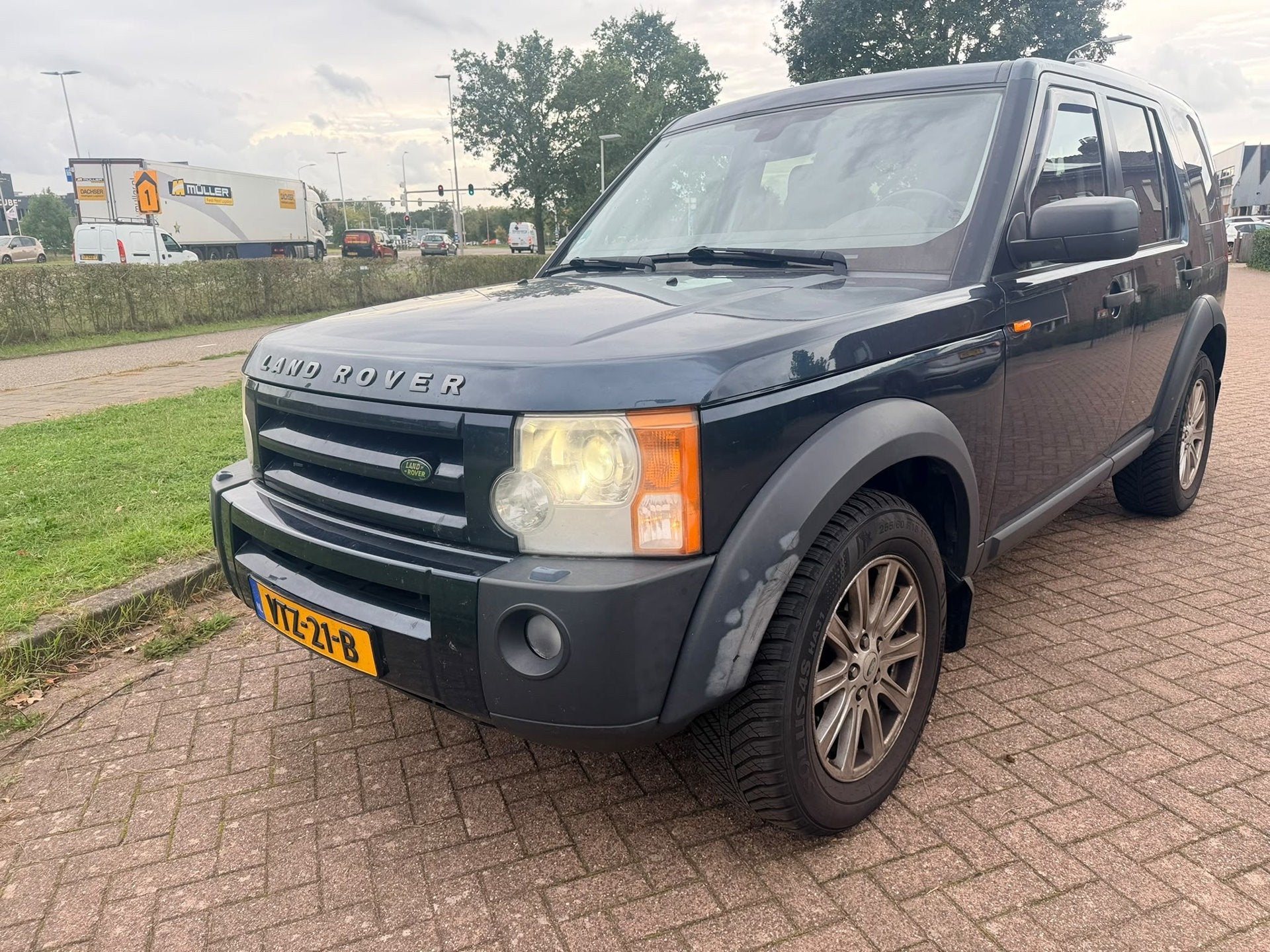 Land Rover Discovery 2.7 Diesel - Grijskenteken - Automaat -, Auto's, 190 pk, Blauw, 2517 kg, 11 km/l
