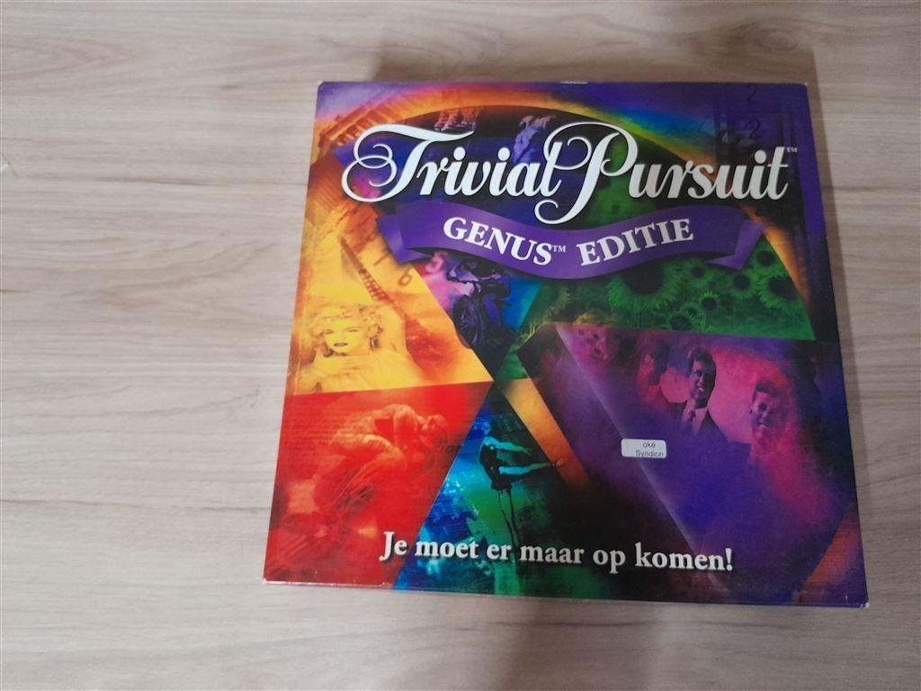 Trivial pursuit genus editie - s3080, Verzenden, Zo goed als nieuw