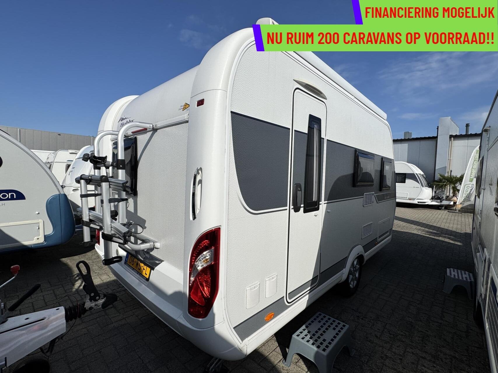 Hobby 440 SF De Luxe, DWARSBED, TREINZIT, MOVER, VOORTENT, Caravans en Kamperen, Caravans, Mover, Hobby, Bedrijf, Treinzit