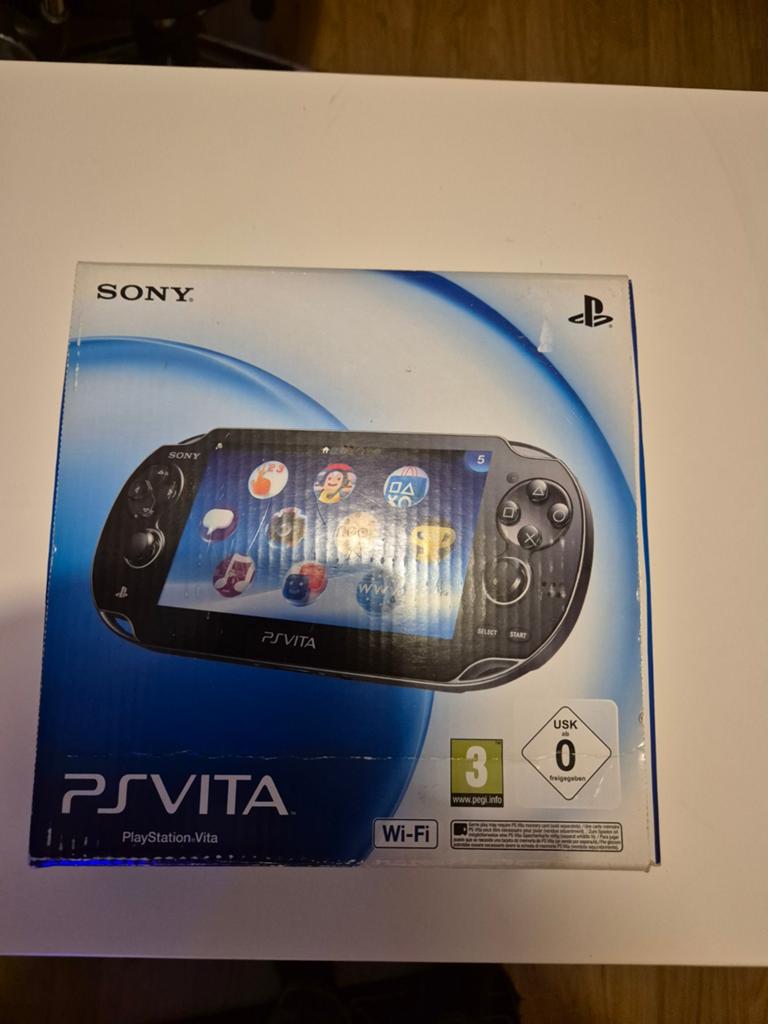 Sony PlayStation Vita Wi-Fi met 8 games, Spelcomputers en Games, Ophalen, Zo goed als nieuw, Zwart, Met games