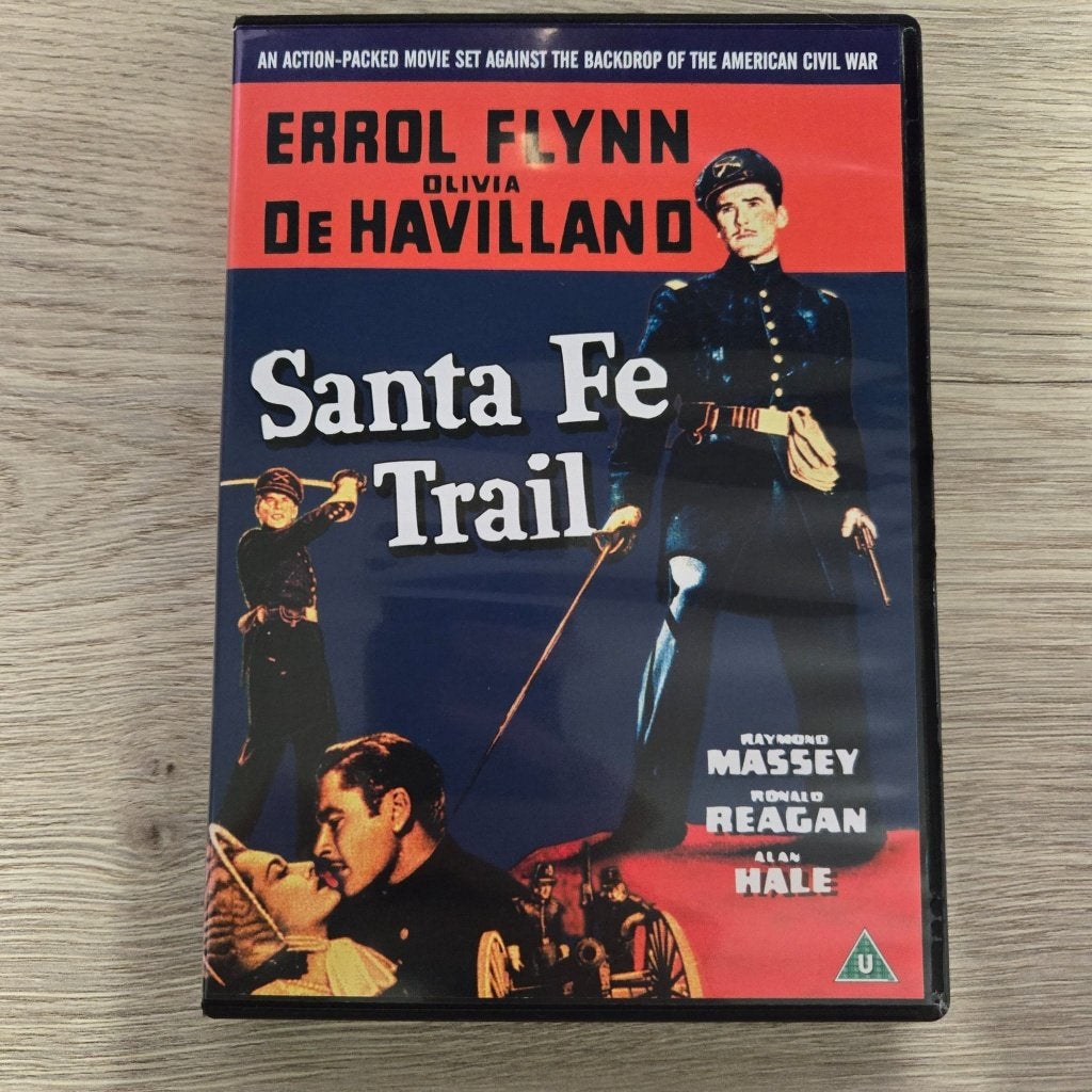 Santa Fe Trail (Errol Flynn) Western - IMPORT, Cd's en Dvd's, 1960 tot 1980, Ophalen of Verzenden, Zo goed als nieuw, Actie en Avontuur