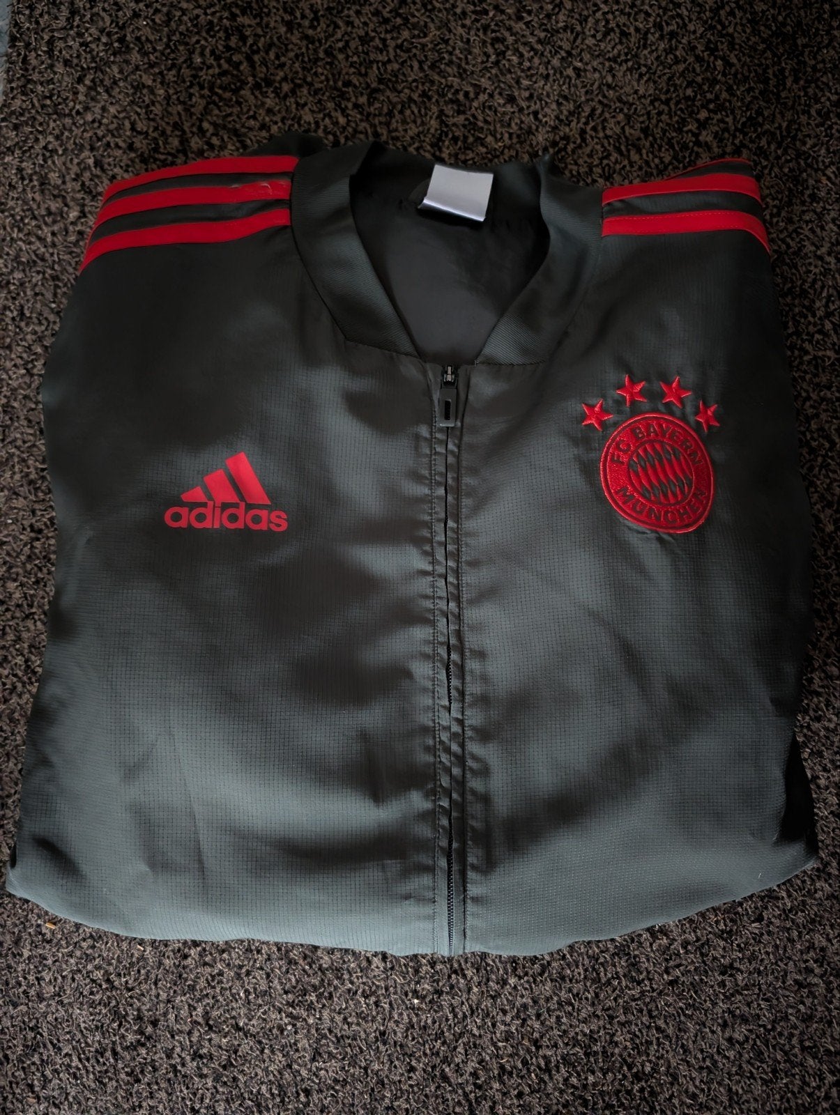 Adidas FC Bayern München trainingsjack, Kleding | Heren, Maat 48/50 (M), Ophalen of Verzenden, Adidas, Voetbal