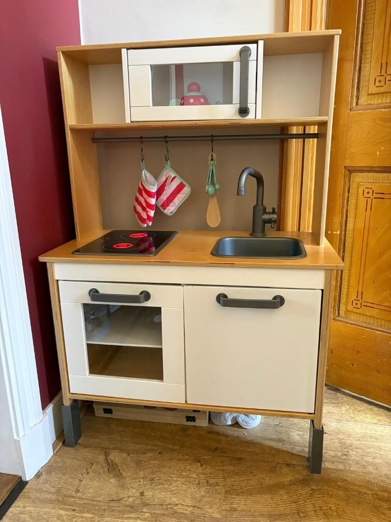 speelkeuken met accessoires, Ophalen of Verzenden, Gebruikt, Hout, Speelkeuken
