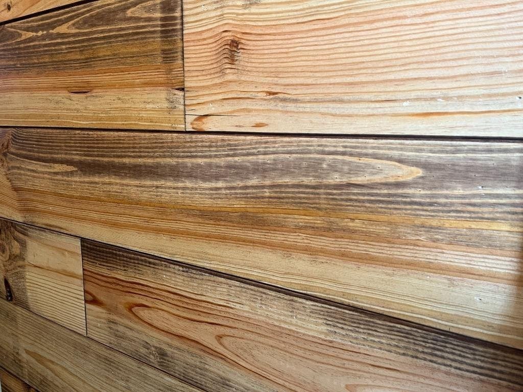 Grenen lambrisering Lessive Miel geolied , planken 20x177mm, Ophalen of Verzenden
