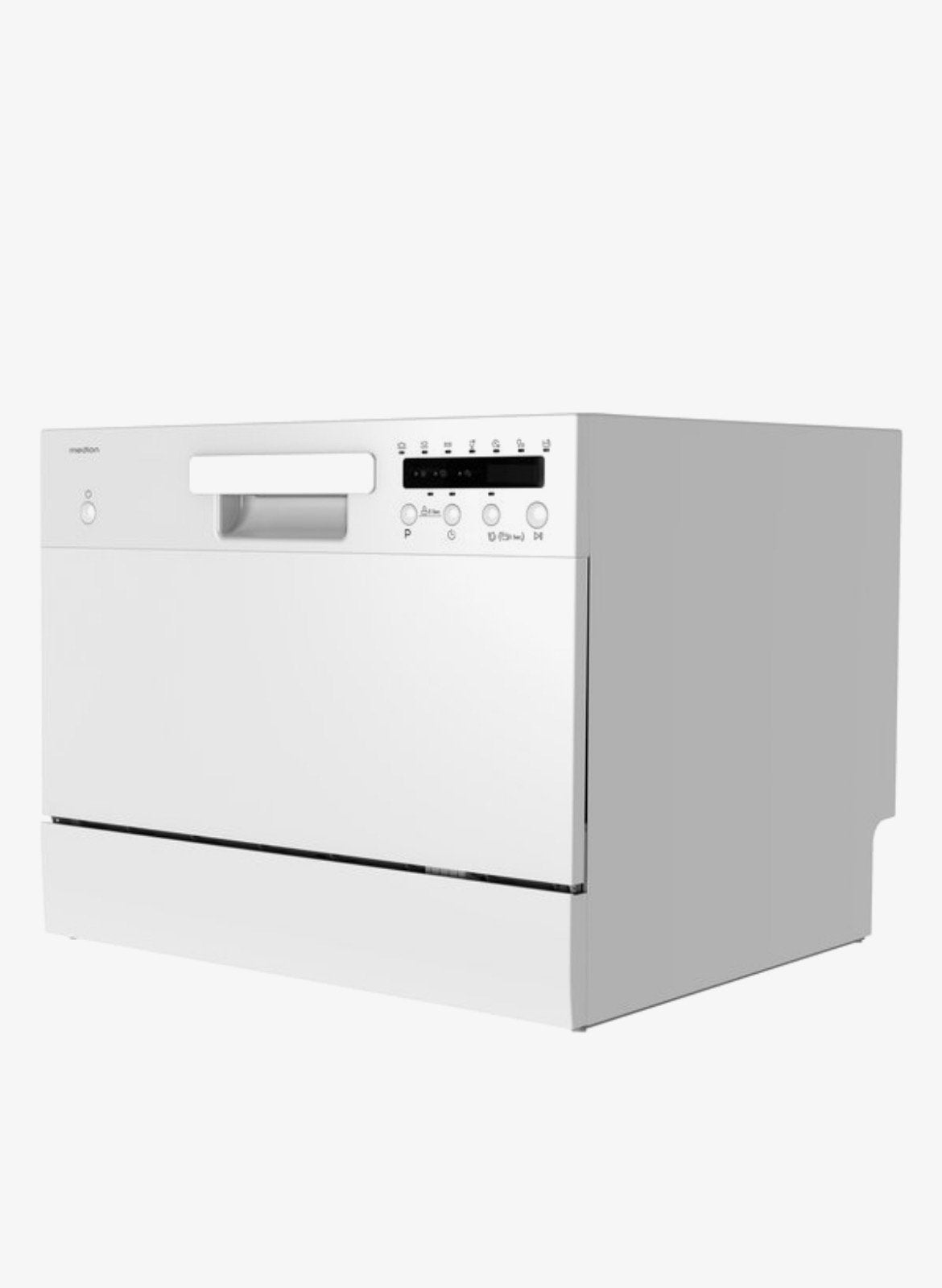 Medion MD 37496 Tafelmodel Vaatwasser - Wit, Witgoed en Apparatuur, Minder dan 85 cm, Eco programma, Minder dan 10 liter, Nieuw