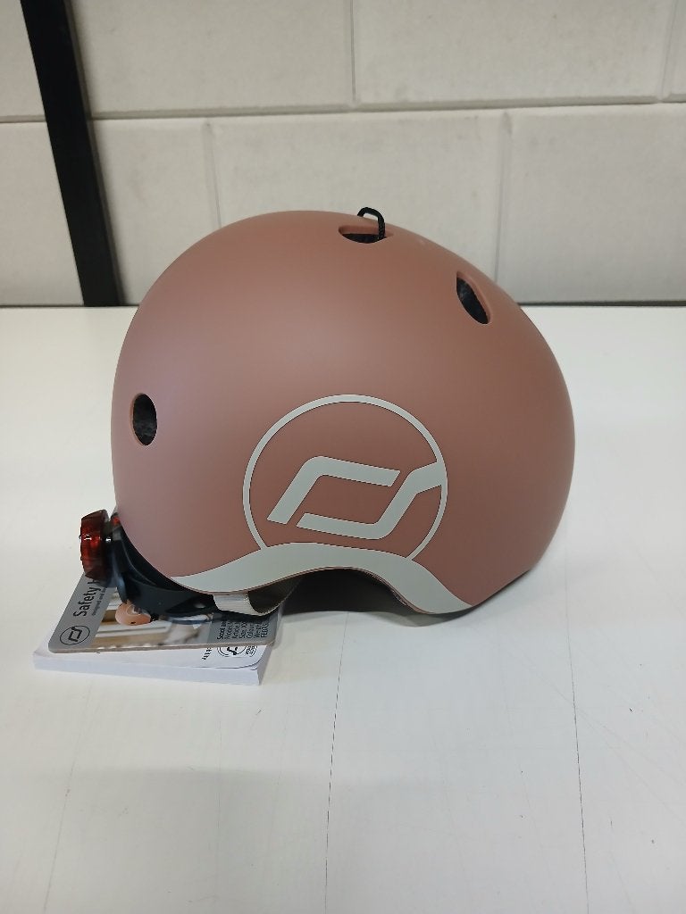 Scoot and Ride kinderhelm XXS-S bruin