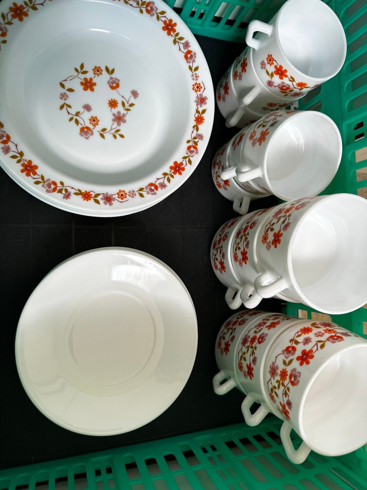Vintage servies arcopal, Ophalen