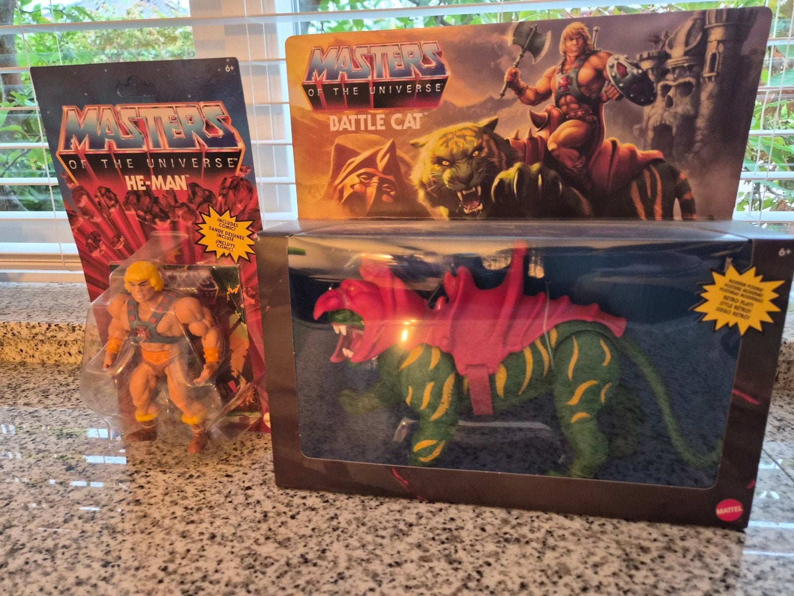 He-Man en Battle Cat Masters of the Universe Origins Mattel, Kinderen en Baby's, Speelgoed | Actiefiguren, Ophalen of Verzenden