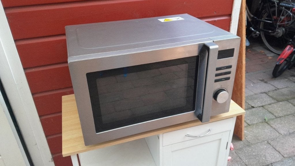 Combi Magnetron, Ophalen, Combimagnetron, Zo goed als nieuw, Draaiplateau