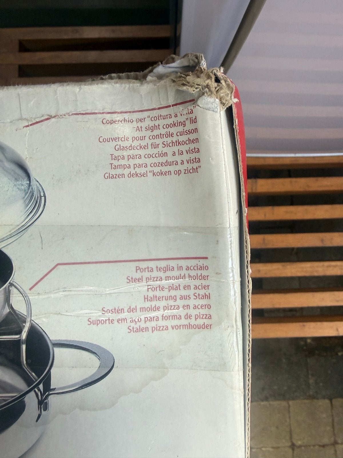 Ballarini La Pizziera Pizzaoven - Nieuw in doos, Ophalen, Minder dan 45 cm, Overige merken, Pizzaoven